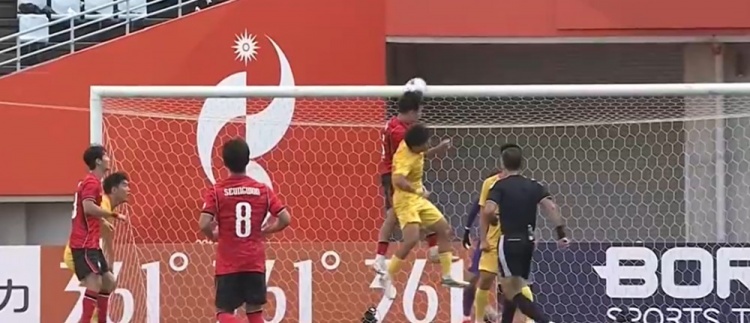 无缘亚运决赛！U23国足1-2韩国U23 王钰栋破门毛伟杰献助攻+伤退